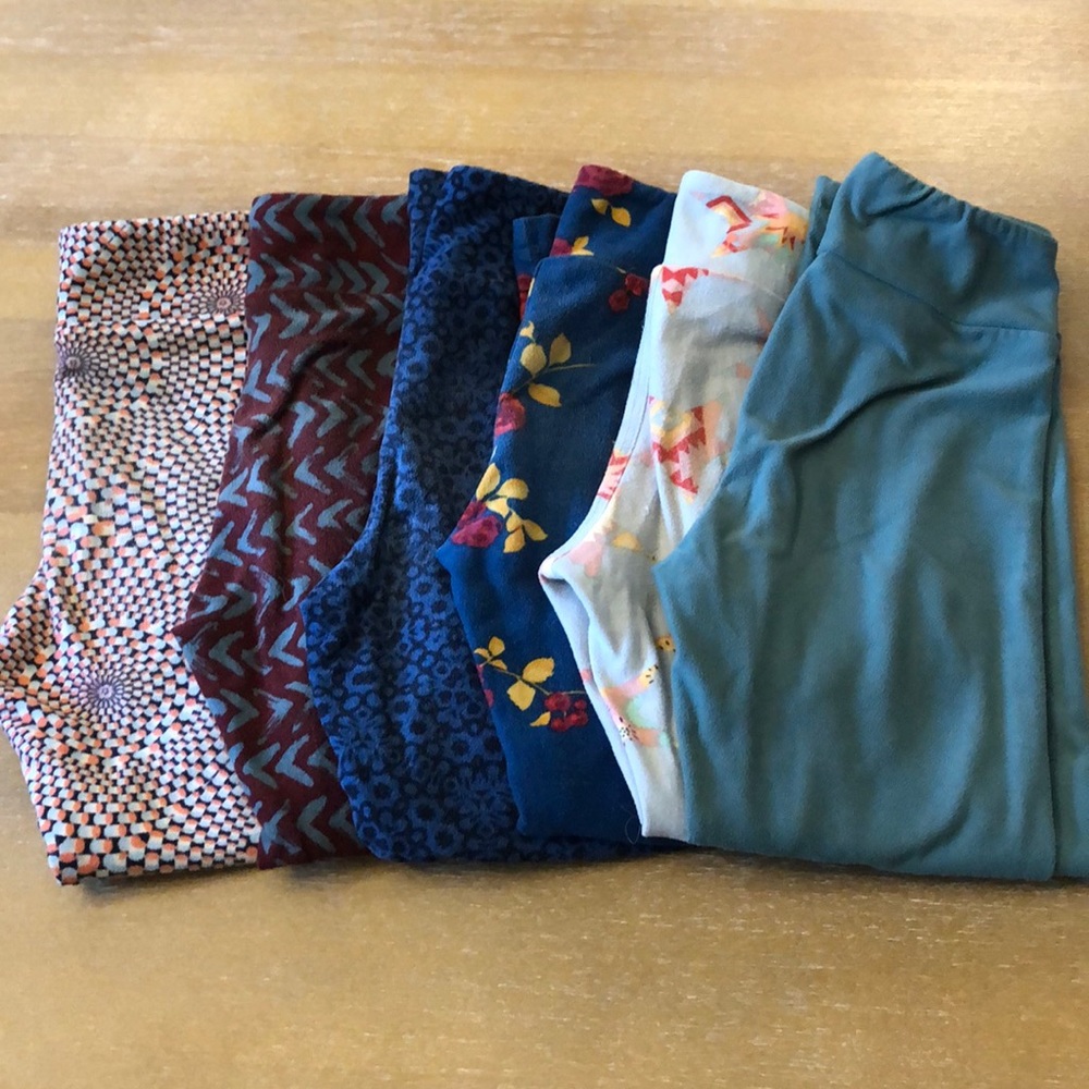 LulaRoe kids leggings bundle